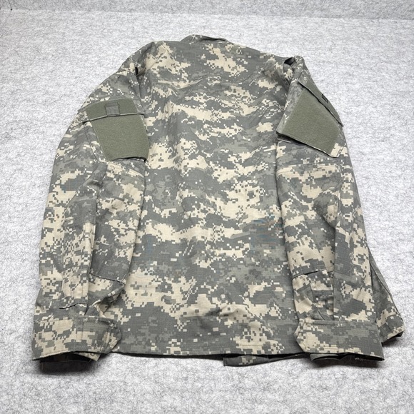 US Army Combat Military Mens Medium Short ACU Field Jacket Digital Camouflage - Picture 10 of 10